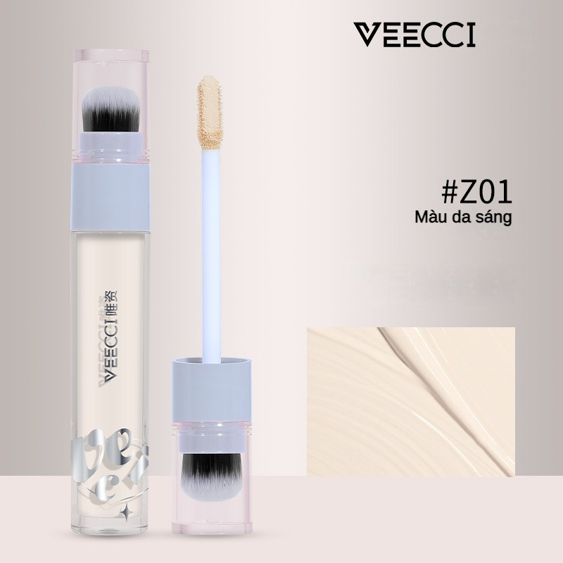 [VEECCI] Kem che khuyết điểm Veecci kèm đầu cọ tiện lợi-duoc-ban-tai-ENSTORE