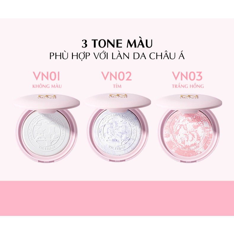 [MENOW] Phấn phủ thủy tinh Menow Clear Radiant Pressed Powder-duoc-ban-tai-ENSTORE