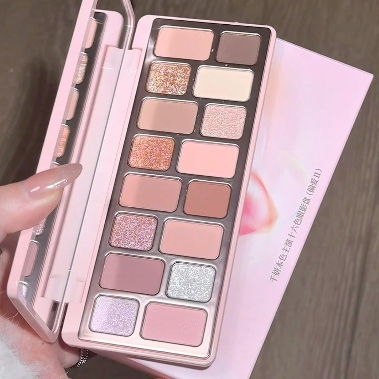 [CHEERYEP] Bảng phấn mắt 16 ô Qianyan Cheeryep Natural Color đa dạng-duoc-ban-tai-ENSTORE