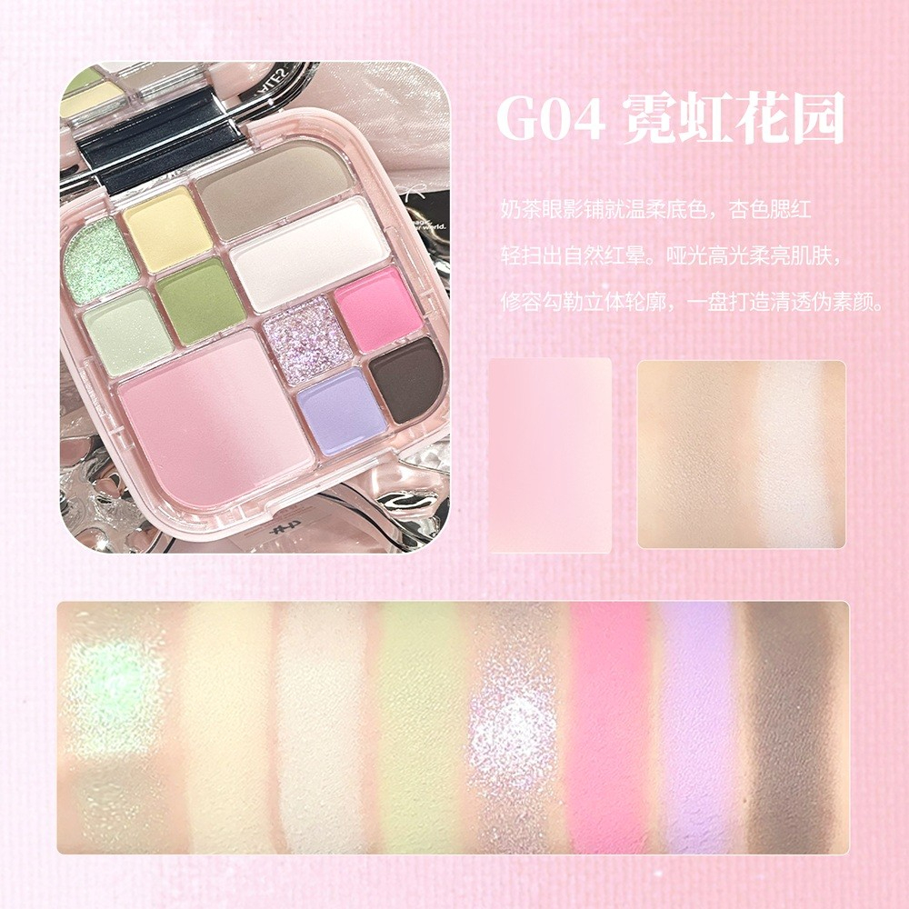 [GOGO TALES] Bảng phấn mắt má Gogotales Butterfly Veil GT798-duoc-ban-tai-ENSTORE