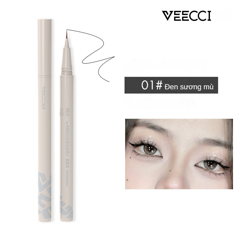 [VEECCI] Bút kẻ mắt Veecci siêu mảnh kẻ mi dưới 0.005mm chống nước lâu trôi-duoc-ban-tai-ENSTORE