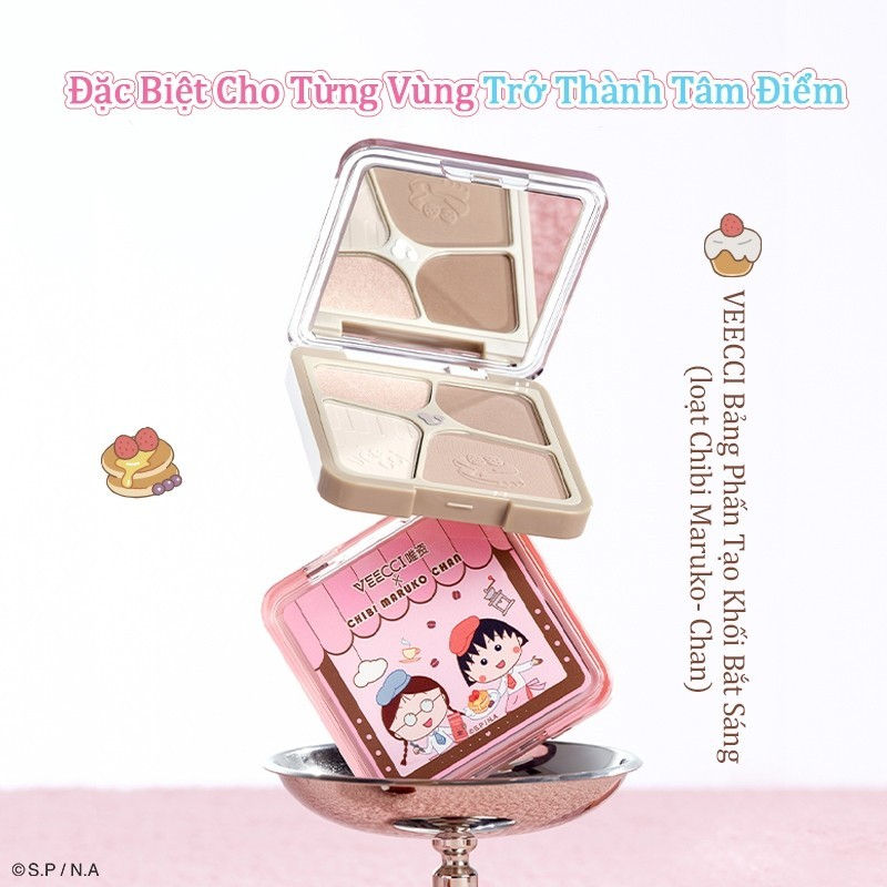 [VEECCI] Bảng tạo khối 4 ô Veecci x Chibi Maruko Chan-duoc-ban-tai-ENSTORE