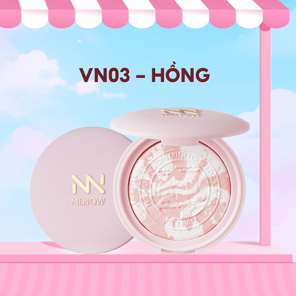 [MENOW] Phấn phủ thủy tinh Menow Clear Radiant Pressed Powder-duoc-ban-tai-ENSTORE