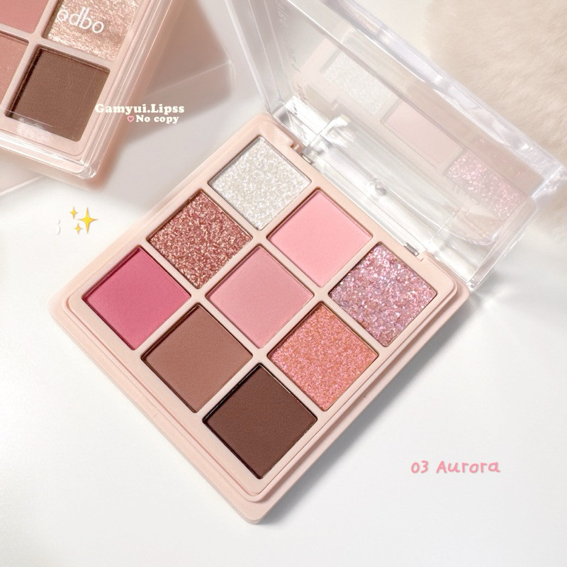 [ODBO] Bảng phấn mắt 9 ô Odbo Shadow & Me OD2014-duoc-ban-tai-ENSTORE