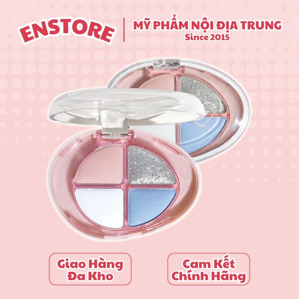 [GOGO TALES] Bảng phấn mắt 4 ô Gogotales Glittering Colorful GT733-duoc-ban-tai-ENSTORE