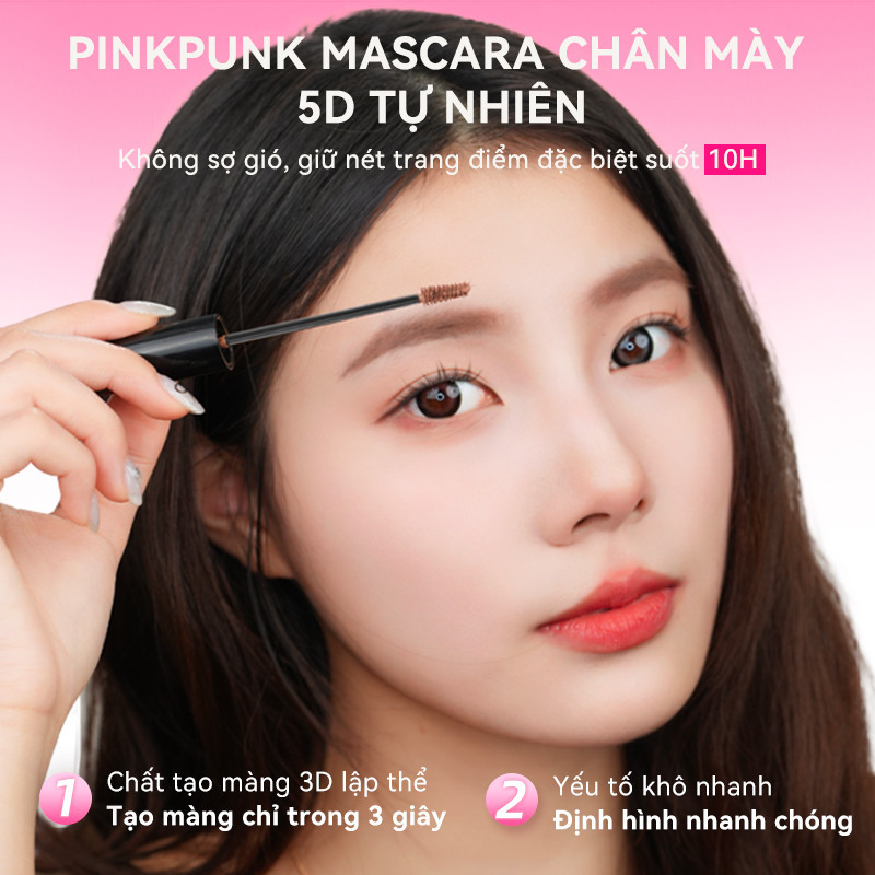 [PINK PUNK] Mascara lông mày PinkPunk chống nước lâu trôi-duoc-ban-tai-ENSTORE