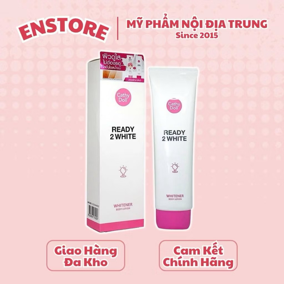 [CATHY DOLL] Sữa dưỡng thể trắng da Cathy Doll Ready 2 White 150ml-duoc-ban-tai-ENSTORE