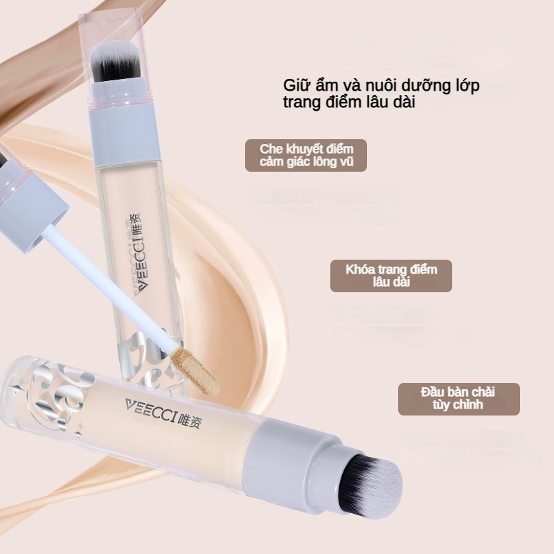 [VEECCI] Kem che khuyết điểm Veecci kèm đầu cọ tiện lợi-duoc-ban-tai-ENSTORE