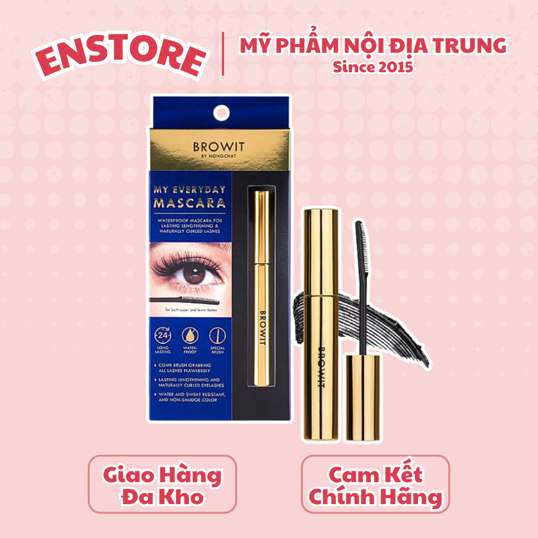 [BROWIT] Mascara Browit by Nongchat My Everyday làm dài và cong mi-duoc-ban-tai-ENSTORE
