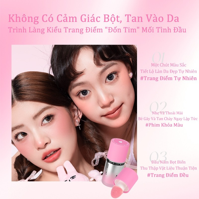 [VEECCI] Má hồng dạng kem lỏng Veecci lâu trôi 3.5g-duoc-ban-tai-ENSTORE