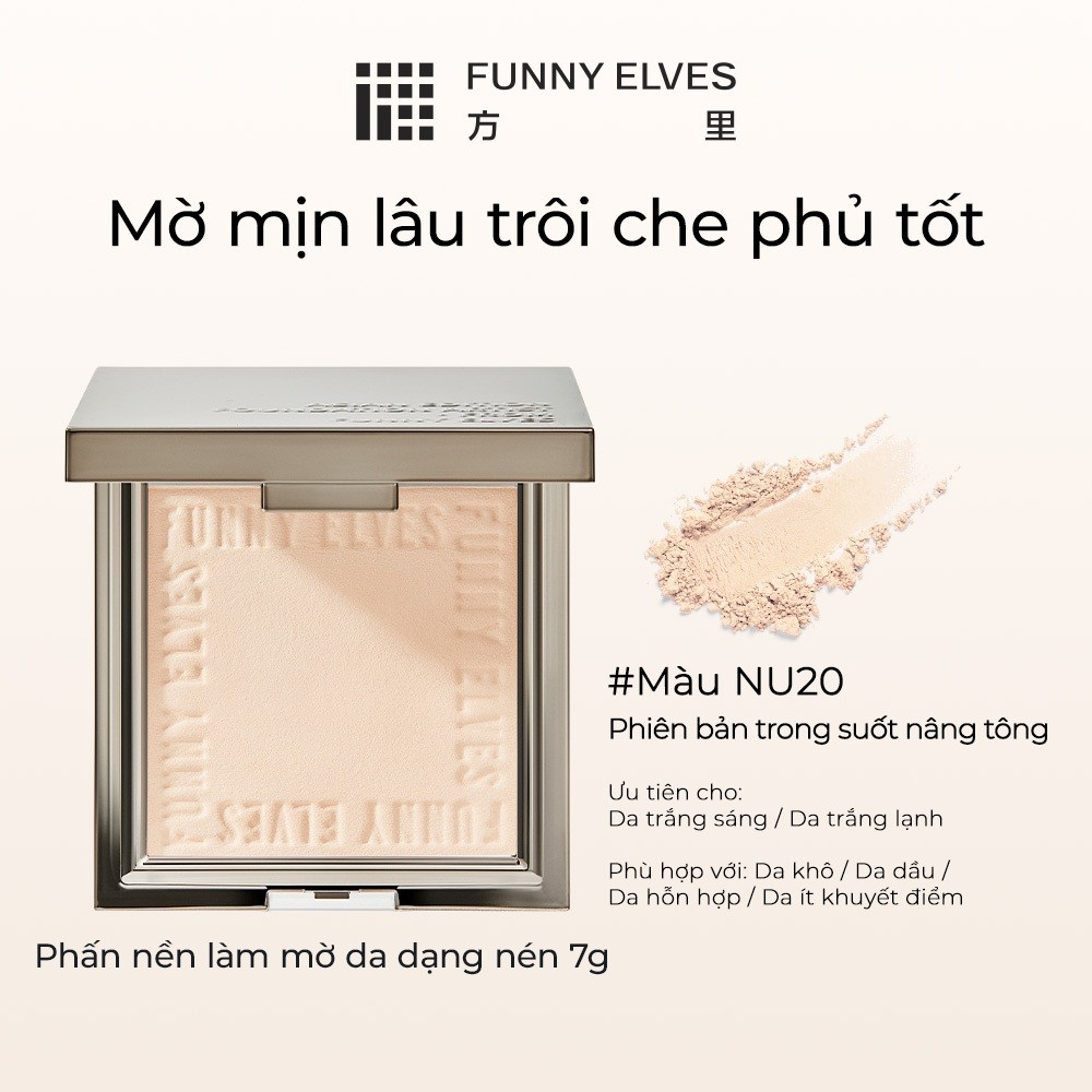 [FUNNY ELVES] Phấn phủ nền Funny Elves hiệu ứng làm mờ che khuyết điểm 7g-duoc-ban-tai-ENSTORE