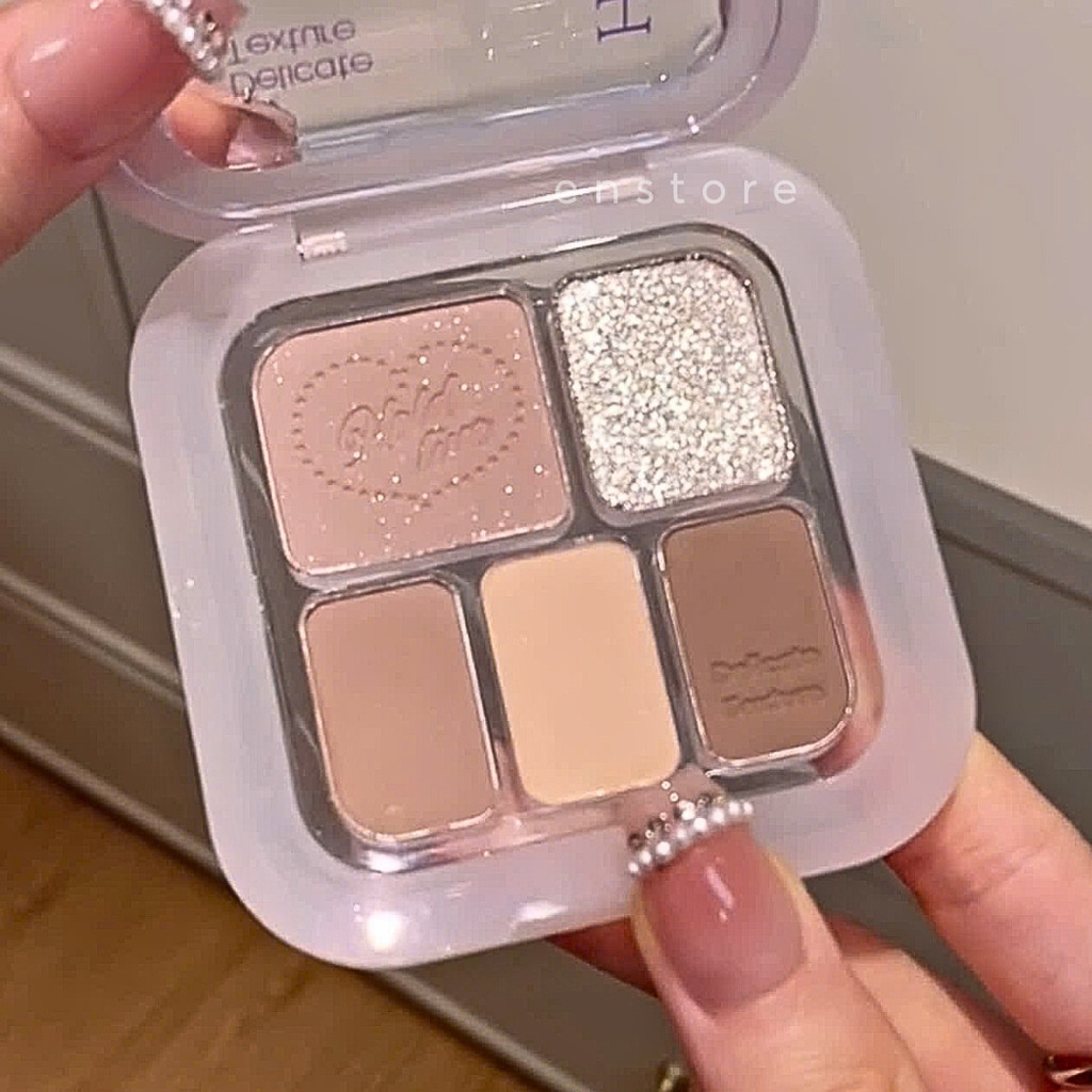 [HOLD LIVE] Bảng phấn mắt 5 ô Hold Live Delicate Texture HL752-duoc-ban-tai-ENSTORE