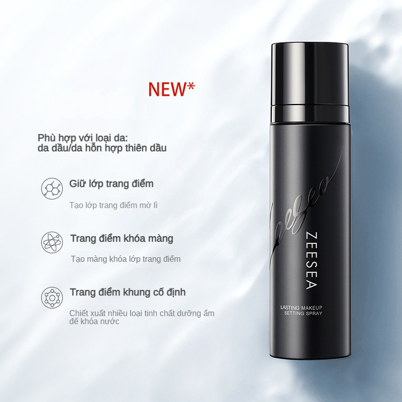 [ZEESEA] Xịt giữ make up Zeesea Setting Spray tạo hiệu ứng căng bóng mờ lì 50ml 100ml-duoc-ban-tai-ENSTORE