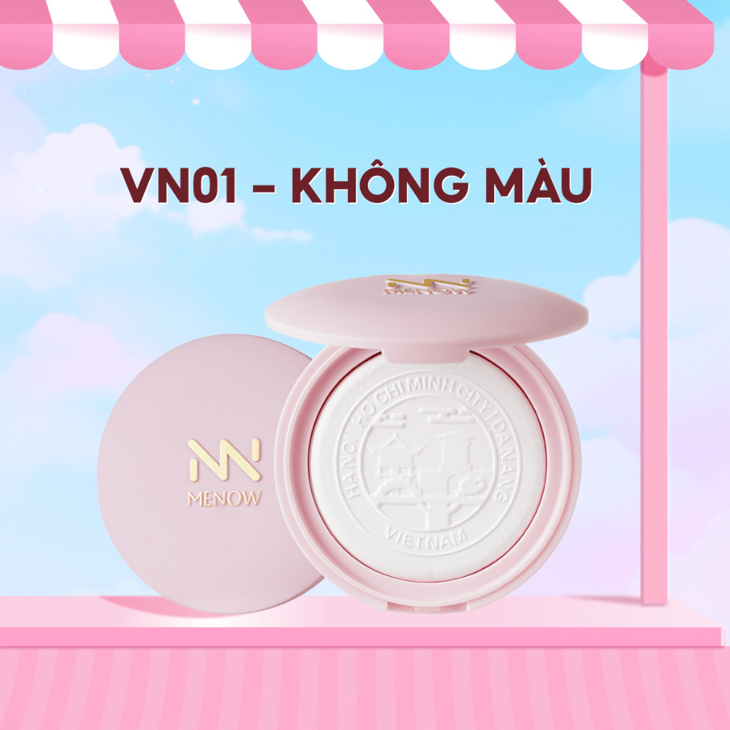 [MENOW] Phấn phủ thủy tinh Menow Clear Radiant Pressed Powder-duoc-ban-tai-ENSTORE