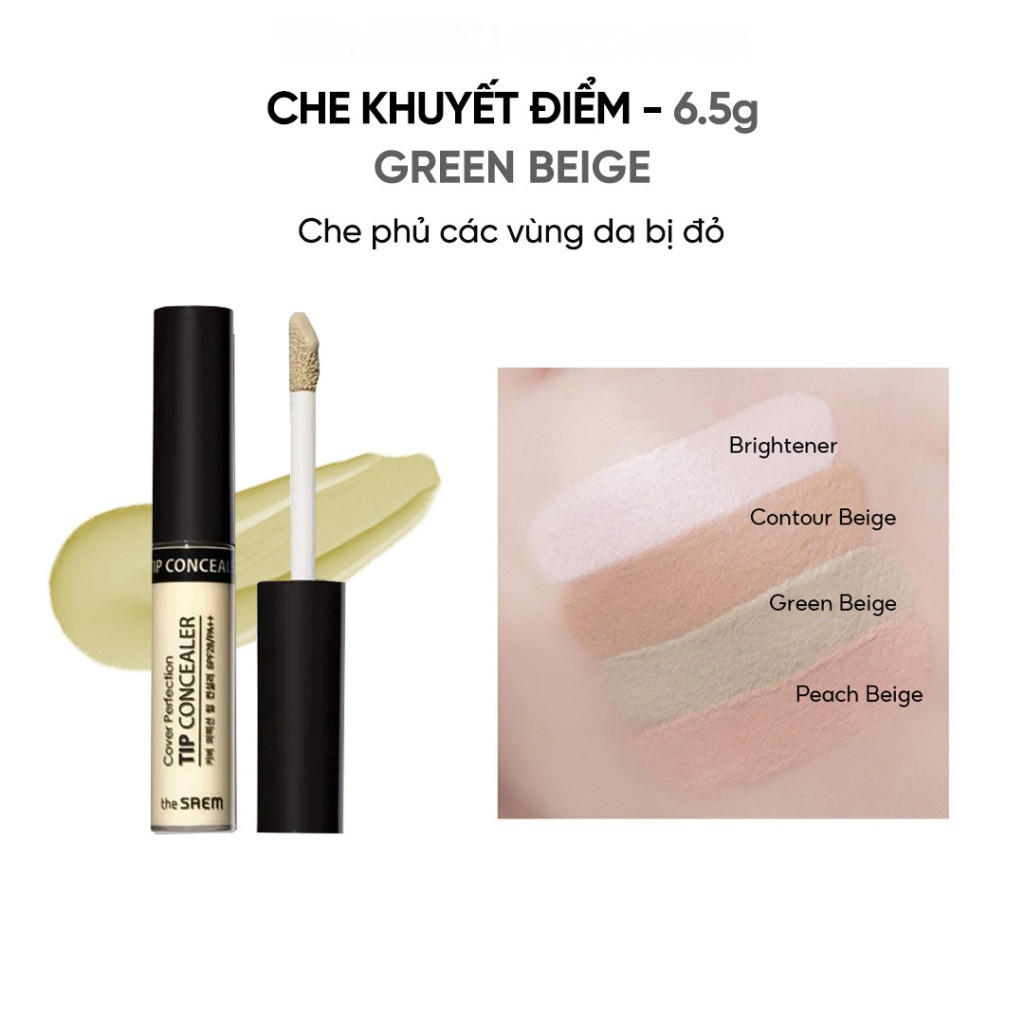 [THE SAEM] Kem che khuyết điểm The Saem Cover Perfection SPF28 6.5g-duoc-ban-tai-ENSTORE