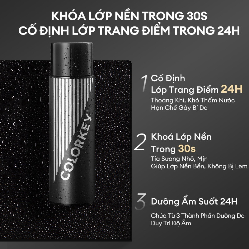[COLORKEY] Xịt giữ makeup Colorkey Airy Soft Matte Setting Spray 100ml-duoc-ban-tai-ENSTORE