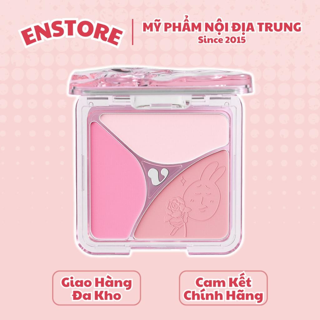 [VEECCI] Bảng phấn má hồng 3 ô Veecci x My Friend Rabbit-duoc-ban-tai-ENSTORE