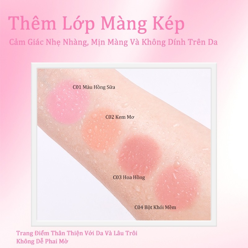 [VEECCI] Má hồng dạng kem lỏng Veecci lâu trôi 3.5g-duoc-ban-tai-ENSTORE