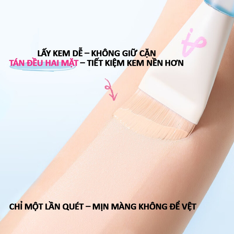 [AMORTALS] Cọ tán kem nền Amortals đuôi cá dàn nền mỏng bông mút trang điểm-duoc-ban-tai-ENSTORE