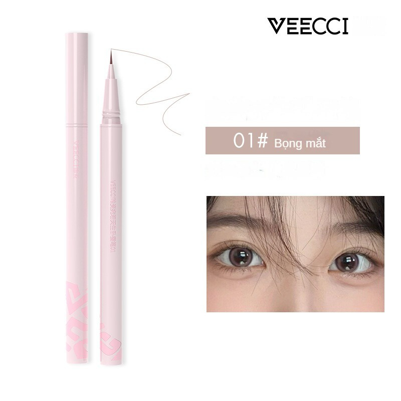 [VEECCI] Bút kẻ mắt Veecci siêu mảnh kẻ mi dưới 0.005mm chống nước lâu trôi-duoc-ban-tai-ENSTORE