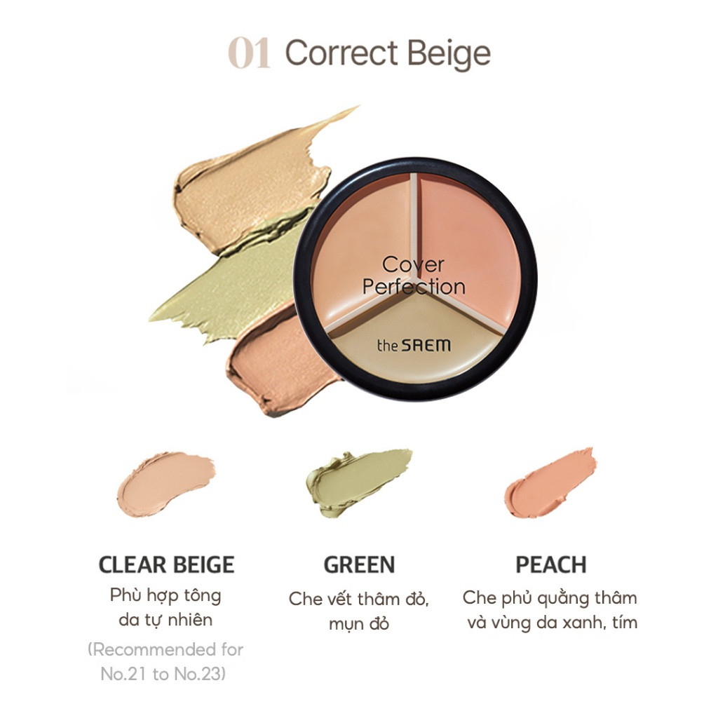 [THE SAEM] Bảng triệt sắc 3 ô The Saem Cover Perfection Triple Pot che khuyết điểm-duoc-ban-tai-ENSTORE