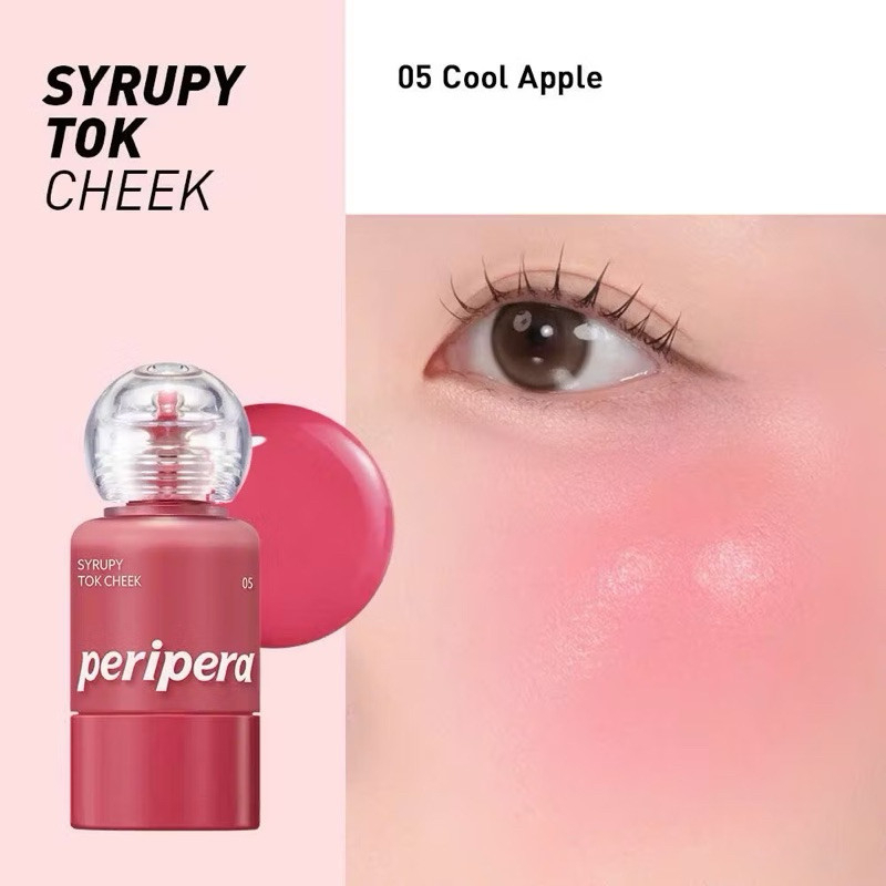 [PERIPERA] Má hồng dạng kem lỏng Peripera Syrupy Tok Cheek 9g-duoc-ban-tai-ENSTORE