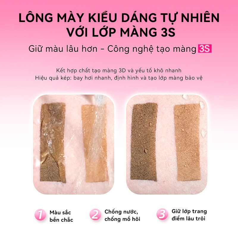 [PINK PUNK] Mascara lông mày PinkPunk chống nước lâu trôi-duoc-ban-tai-ENSTORE