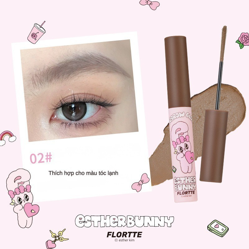 [FLORTTE] Mascara lông mày Flortte Esther Bunny 4.5g-duoc-ban-tai-ENSTORE