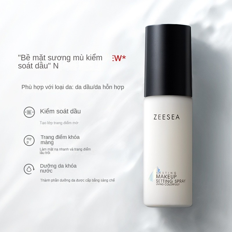 [ZEESEA] Xịt giữ make up Zeesea Setting Spray tạo hiệu ứng căng bóng mờ lì 50ml 100ml-duoc-ban-tai-ENSTORE