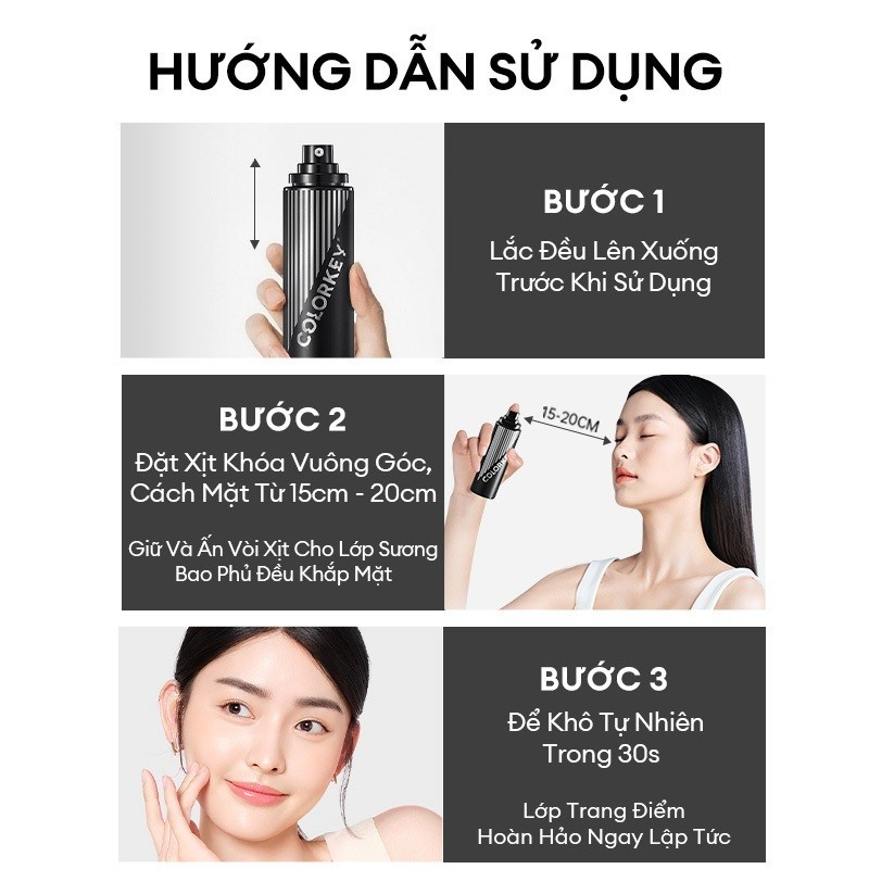 [COLORKEY] Xịt make up Colorkey Airy Soft Matte Travelsize 30ml-duoc-ban-tai-ENSTORE