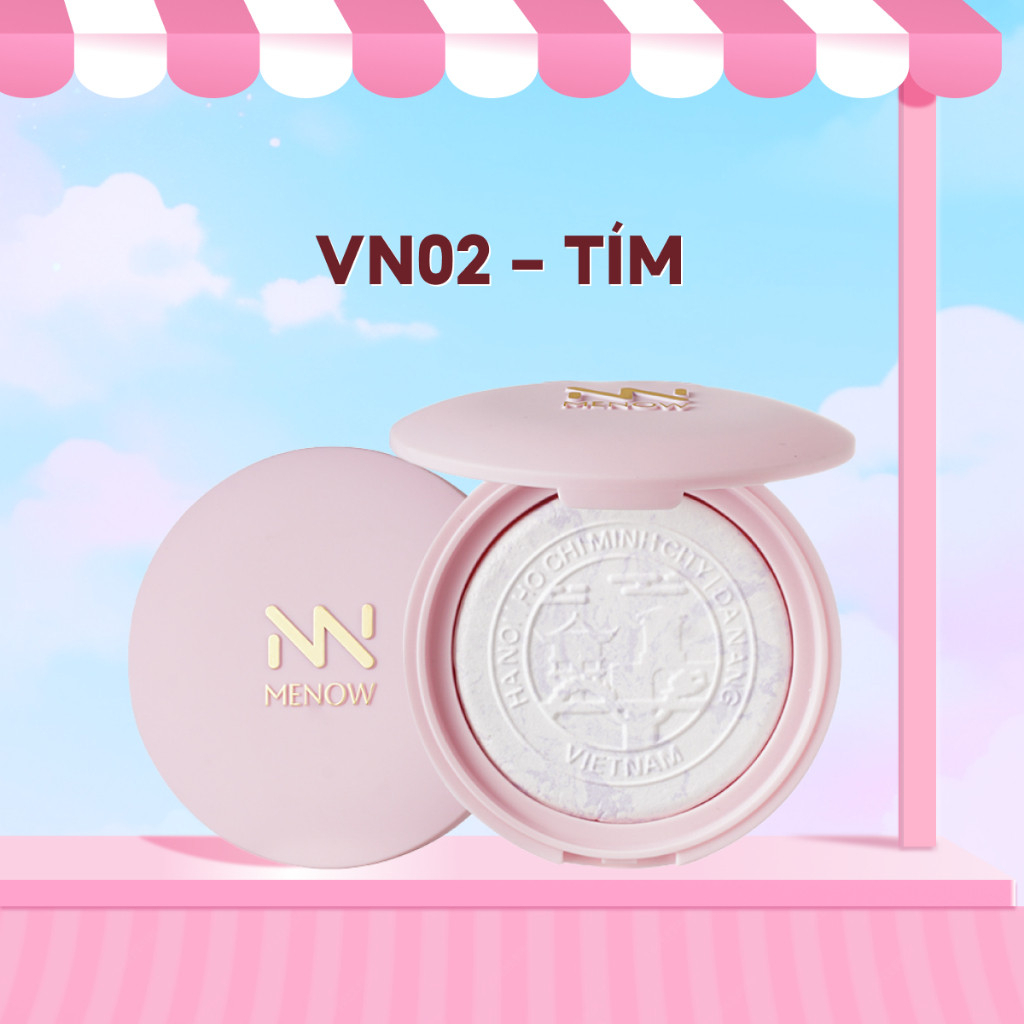 [MENOW] Phấn phủ thủy tinh Menow Clear Radiant Pressed Powder-duoc-ban-tai-ENSTORE
