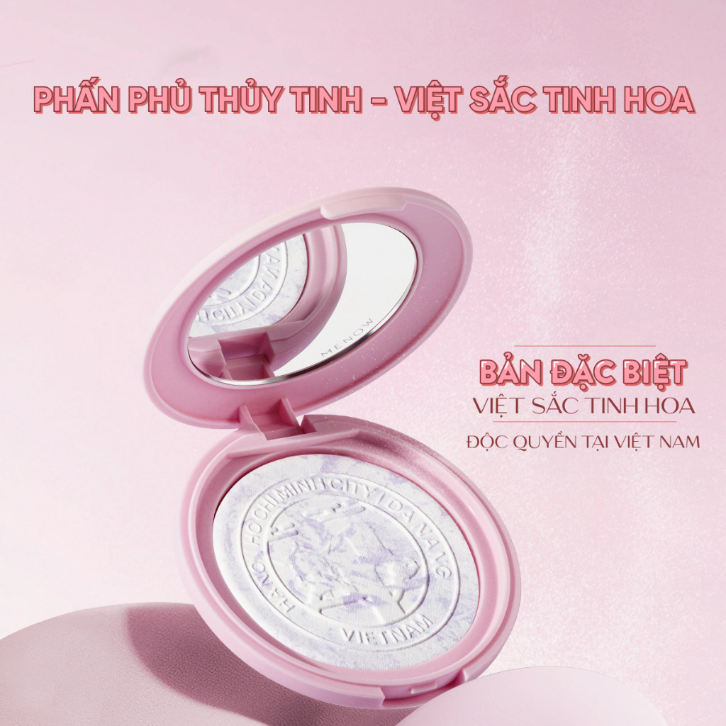 [MENOW] Phấn phủ thủy tinh Menow Clear Radiant Pressed Powder-duoc-ban-tai-ENSTORE