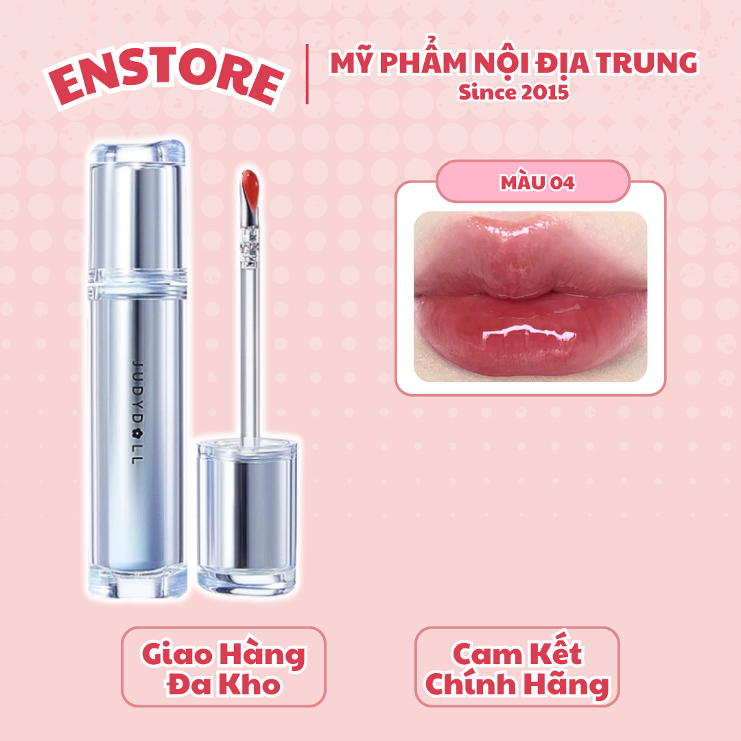 [JUDYDOLL] Son bóng Judydoll vỏ bạc đầu cọ kim loại 2.4g-duoc-ban-tai-ENSTORE