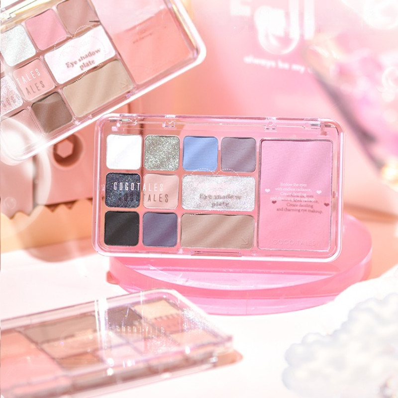 [GOGO TALES] Bảng phấn mắt Gogotales Heart Racing kèm má hồng tạo khối bắt sáng đa năng GT724-duoc-ban-tai-ENSTORE