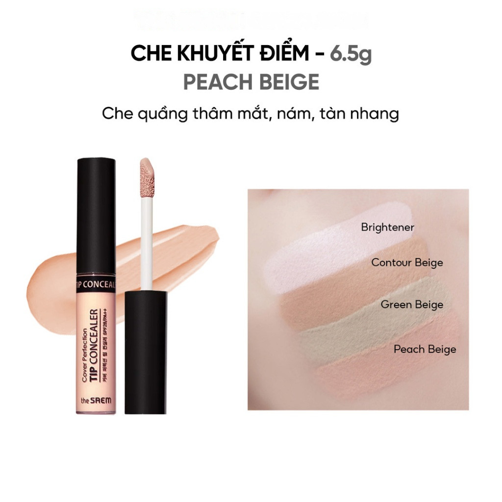 [THE SAEM] Kem che khuyết điểm The Saem Cover Perfection SPF28 6.5g-duoc-ban-tai-ENSTORE