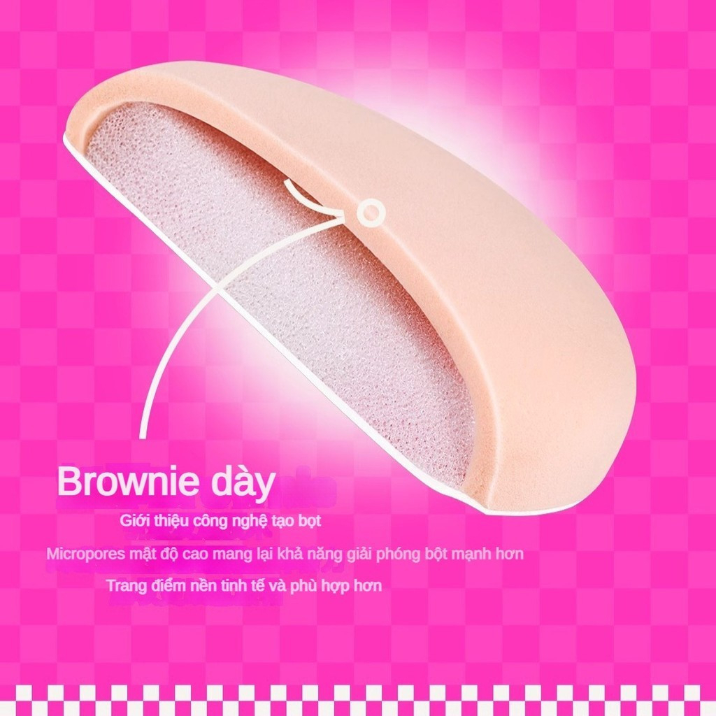 [PINK PUNK] Mút tán nền lẻ 1 chiếc XL PinkPunk / Lishu (giao màu ngẫu nhiên)-duoc-ban-tai-ENSTORE