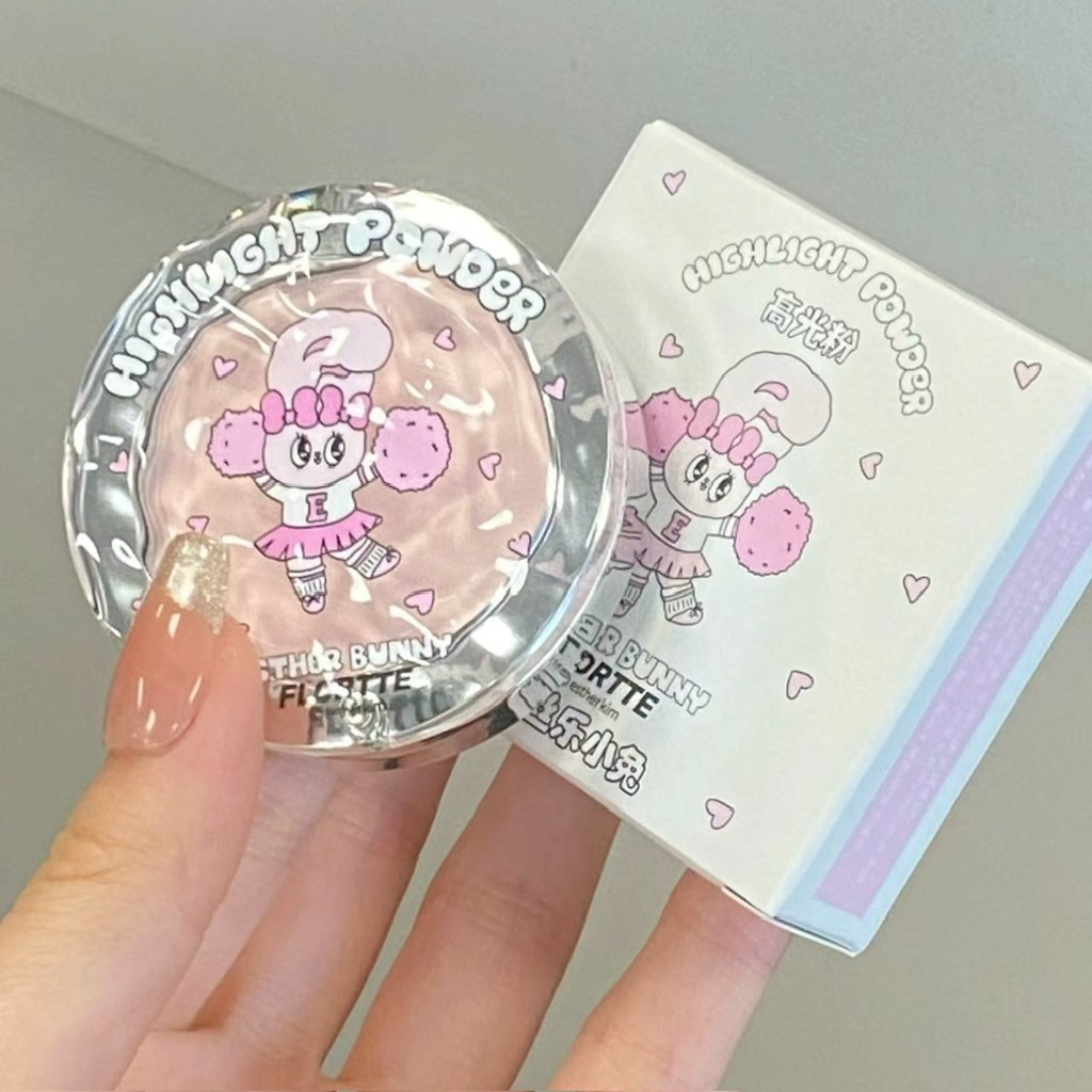 [FLORTTE] Phấn bắt sáng highight lì Flortte x Bunny-duoc-ban-tai-ENSTORE