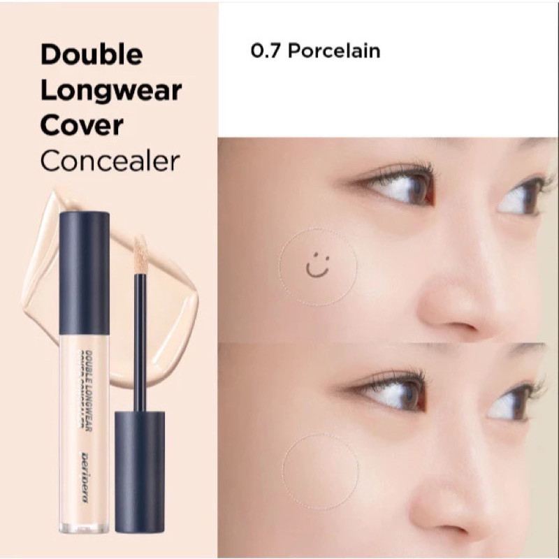 [PERIPERA] Kem che khuyết điểm Peripera Double Longwear Cover lâu trôi 5.5g-duoc-ban-tai-ENSTORE
