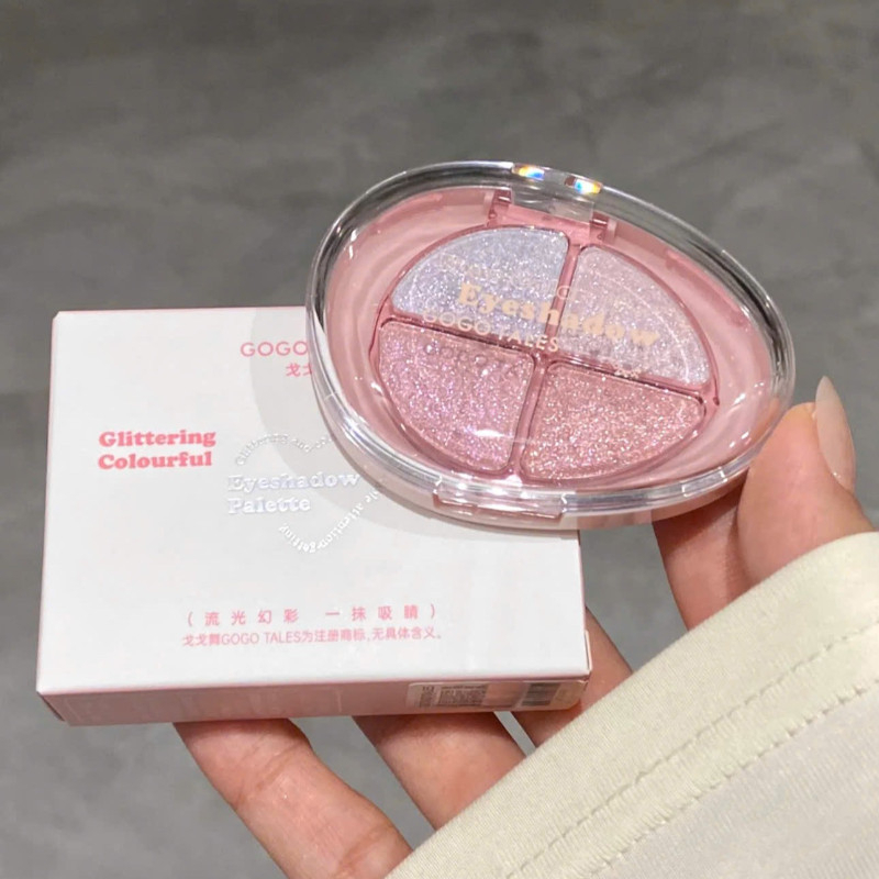 [GOGO TALES] Bảng phấn mắt 4 ô Gogotales Glittering Colorful GT733-duoc-ban-tai-ENSTORE