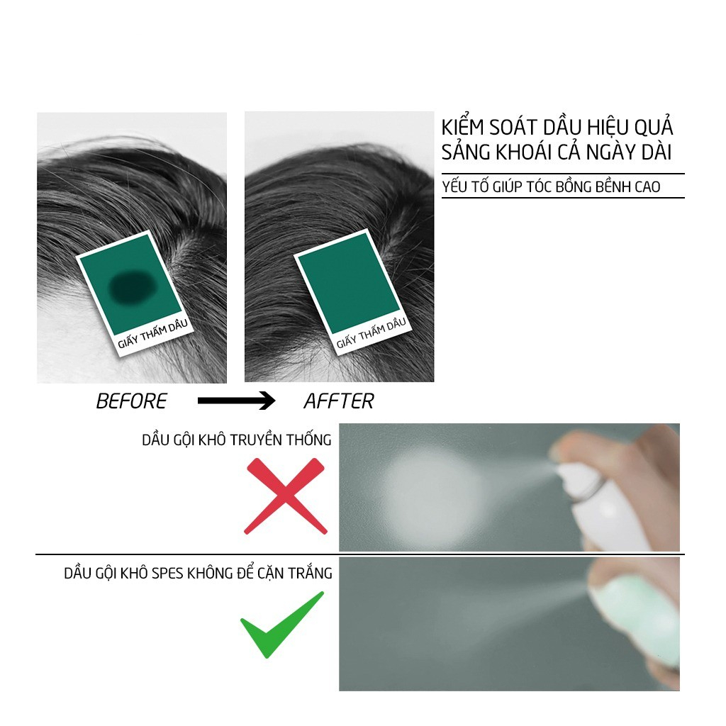 [SPES] Dầu gội khô Spes tạo phồng 50ml 150ml-duoc-ban-tai-ENSTORE
