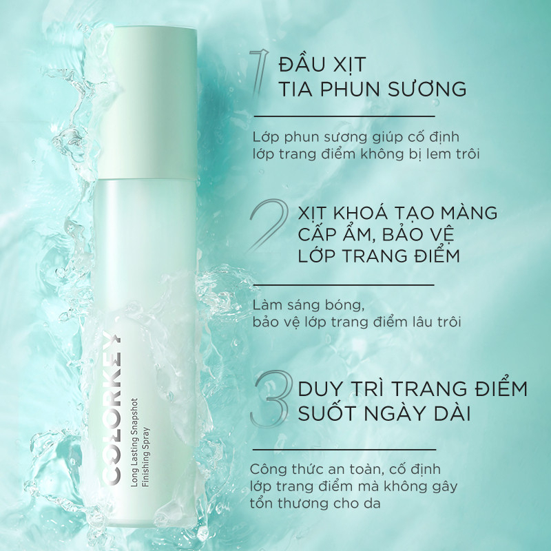 [COLORKEY] Xịt giữ makeup Colorkey Airy Soft Matte Setting Spray 100ml-duoc-ban-tai-ENSTORE