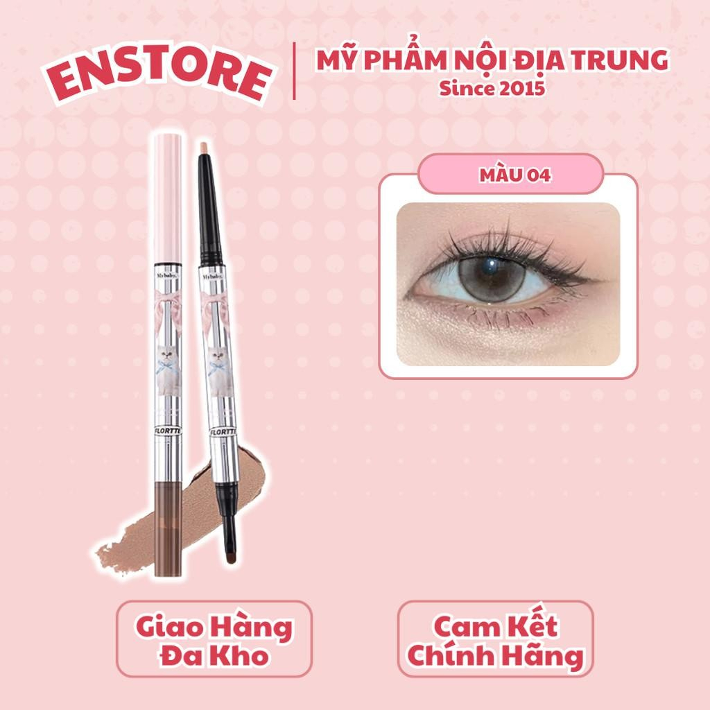 [FLORTTE] Bút kẻ bọng mắt 2 đầu Flortte Peng Peng Princess-duoc-ban-tai-ENSTORE