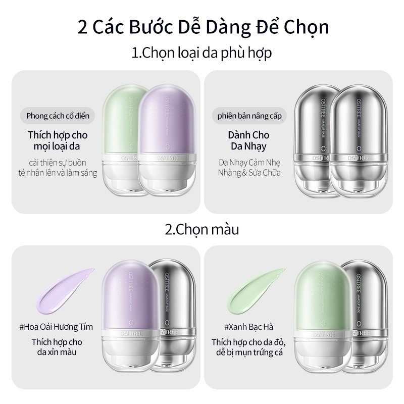[OSITREE] Kem lót trang điểm Ositree Makeup Base nâng tone 32g-duoc-ban-tai-ENSTORE