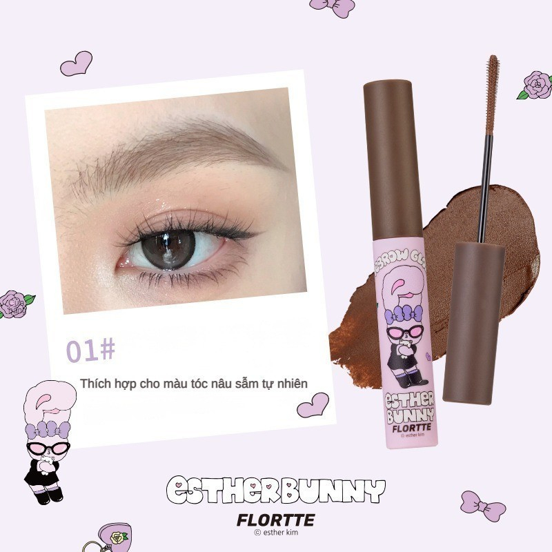 [FLORTTE] Mascara lông mày Flortte Esther Bunny 4.5g-duoc-ban-tai-ENSTORE