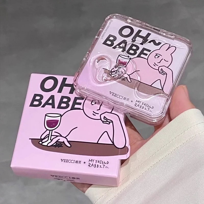[VEECCI] Bảng phấn má hồng 3 ô Veecci x My Friend Rabbit-duoc-ban-tai-ENSTORE