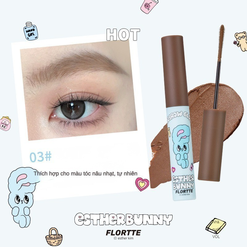 [FLORTTE] Mascara lông mày Flortte Esther Bunny 4.5g-duoc-ban-tai-ENSTORE