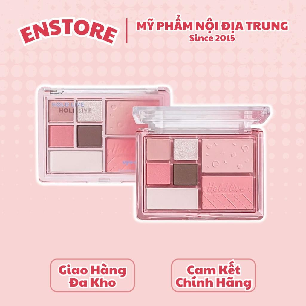 [HOLD LIVE] Bảng phấn mắt 7 ô Hold Live Rouge kèm má hồng HL774-duoc-ban-tai-ENSTORE