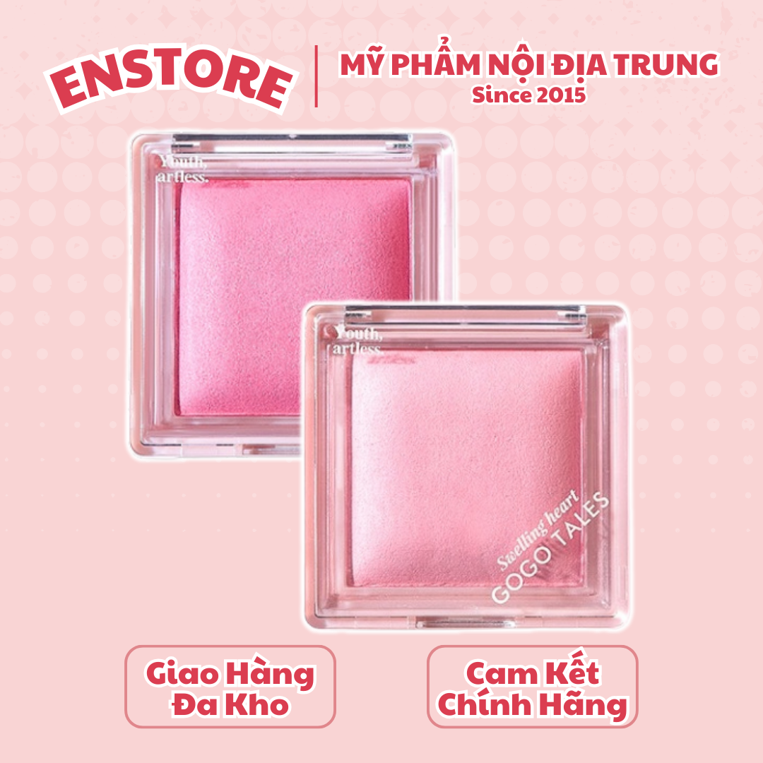 [GOGO TALES] Phấn má hồng Gogotales A Little Tipsy đơn sắc 9.5g GT734-duoc-ban-tai-ENSTORE