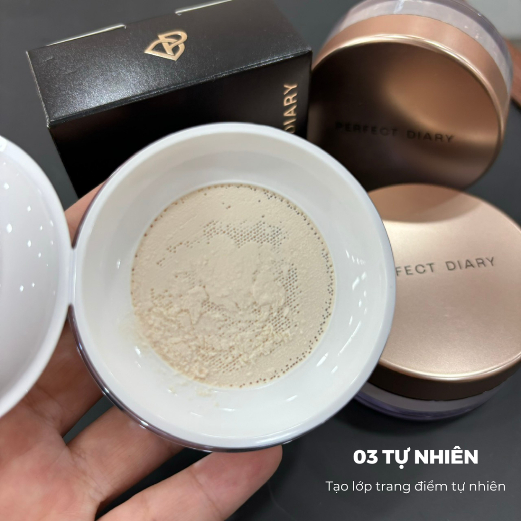 [PERFECT DIARY] Phấn phủ bột Perfect Diary kiềm dầu-duoc-ban-tai-ENSTORE