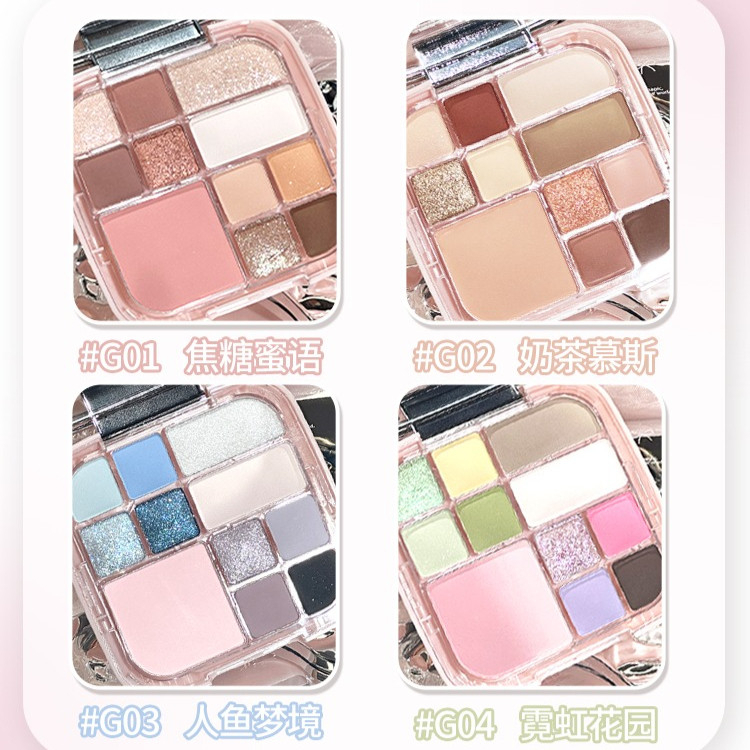 [GOGO TALES] Bảng phấn mắt má Gogotales Butterfly Veil GT798-duoc-ban-tai-ENSTORE